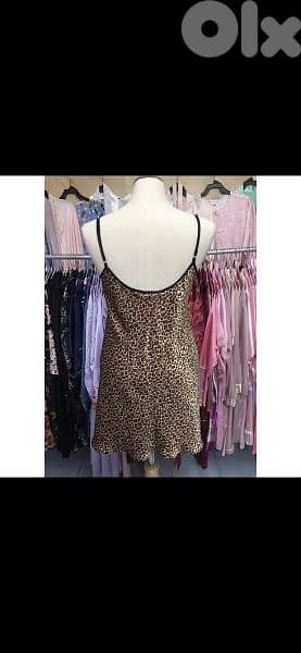 Amis leopard print satin m l xl xxl xxxl 2