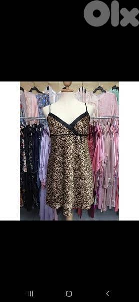 Amis leopard print satin m l xl xxl xxxl 3
