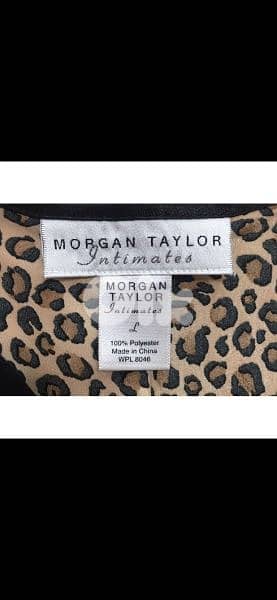 Amis leopard print satin m l xl xxl xxxl 4
