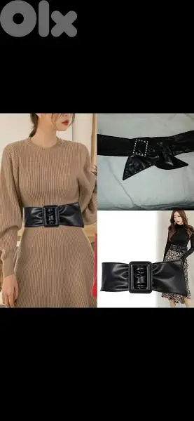 belt  wrap belt bas aswad