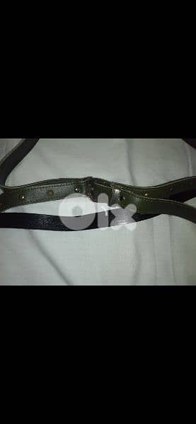 belt green army wrap belt 1
