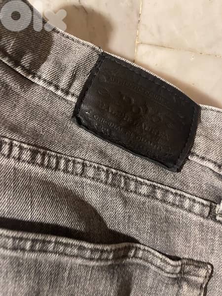 Polo RL grey slim jeans  size 36 great condition 1