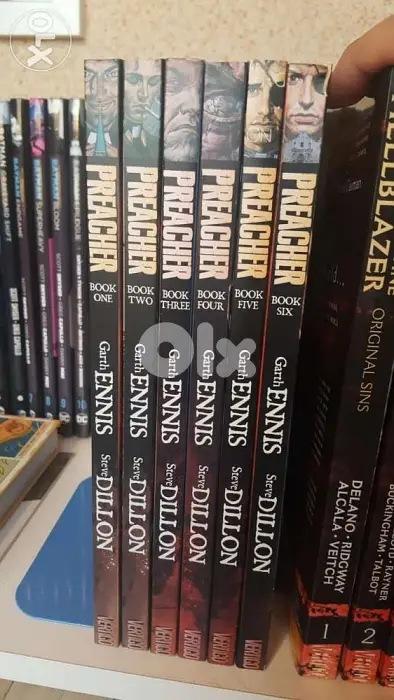 Preacher comic books