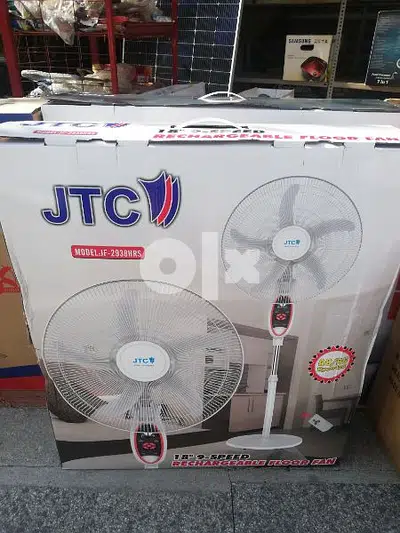JTC 18 rechargeable Fan big battery 76-969O37