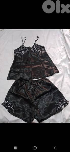 pyjama satin 3 colours m to xxL 5