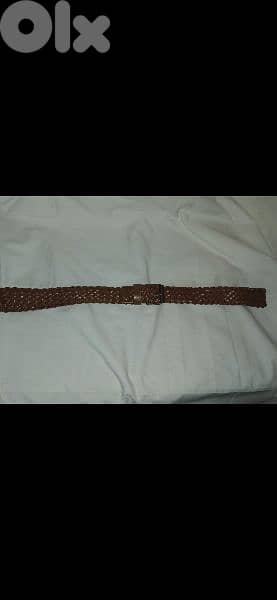 belt braided  belt brown 6