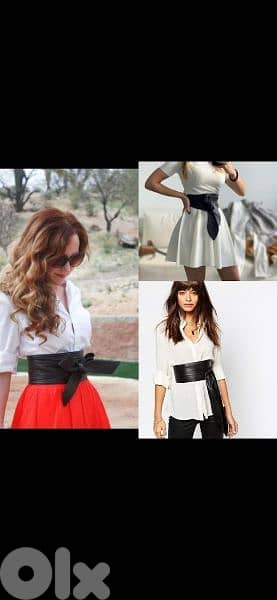 belt  black wrap belt2 0