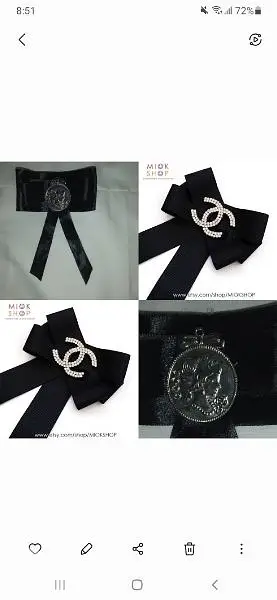 brooch  aswad satin brooch copy CC high quality