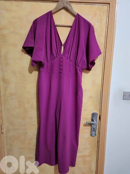 Asos London culottes jumpsuit 40 medium  اوفرول 0