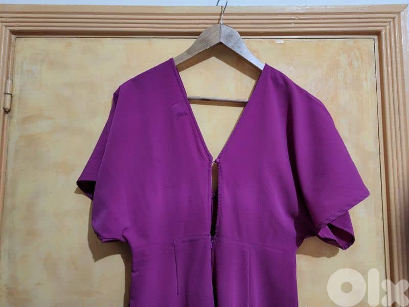 Asos London culottes jumpsuit 40 medium  اوفرول 2