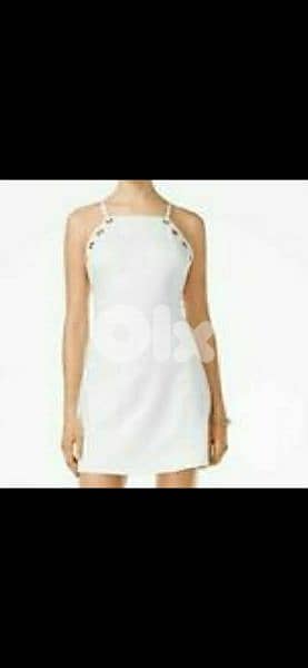 dress Guess white dress open back s to xxL 4