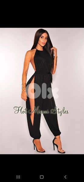 overall aswad maftou7 3an janab s to xxL 1