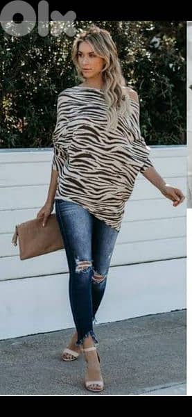 dress or top zebra print s to xL 4