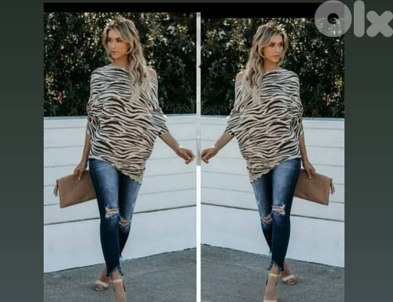 dress or top zebra print s to xL 6