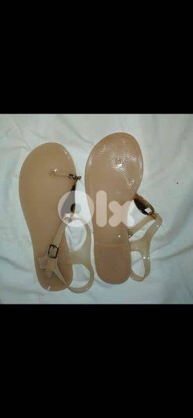 shoes sandals za7ef lon nude 39/40 bas 1
