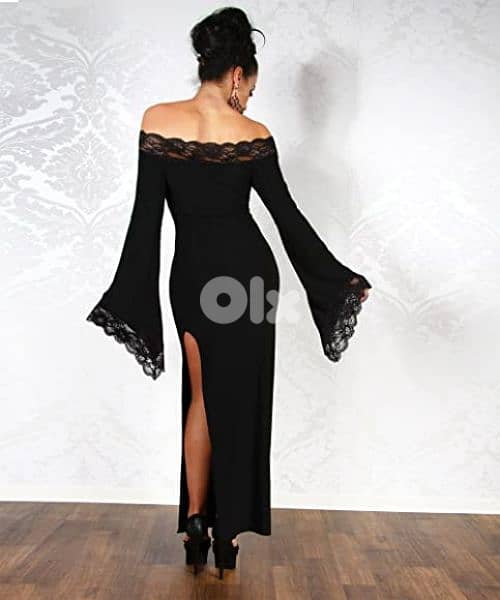 dress bas aswad ma3 kem wese3 s to xxL 7