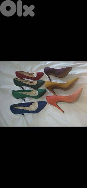 stillettos 7 colours suede  38.39. 40. 2