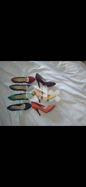 stillettos 7 colours suede  38.39. 40. 5