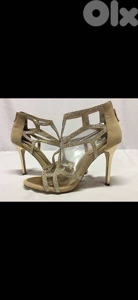 shoes BCBG sandals nude with strass 39/40 2