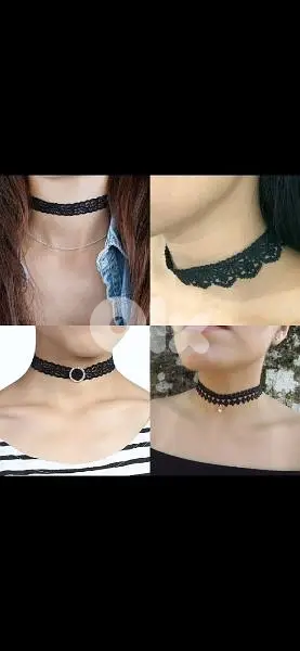 choker dentelles high quality