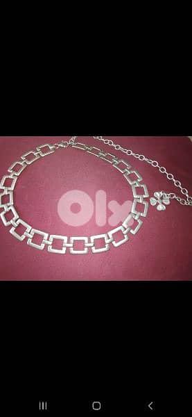 metal belt big size silver colour 0