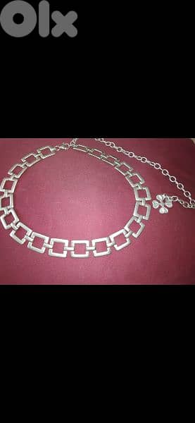 metal belt big size silver colour 2
