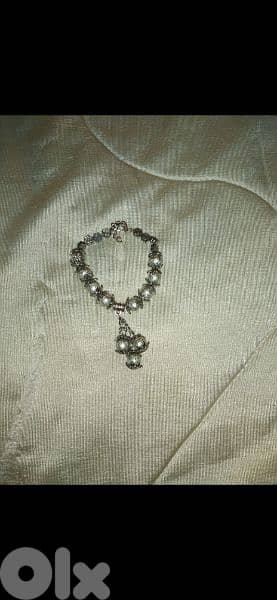 bracelet vintage bracelet metal beads 1