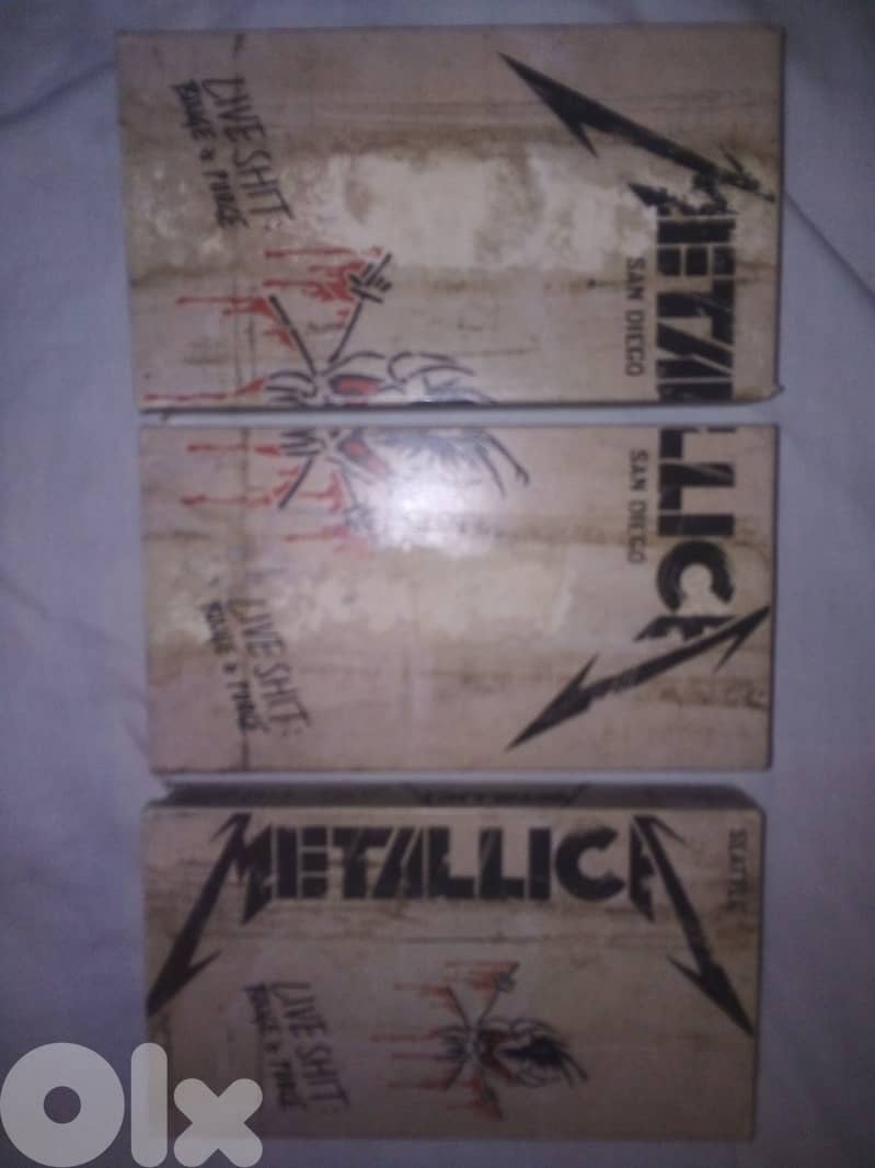 Metallica rare vhs collection 2