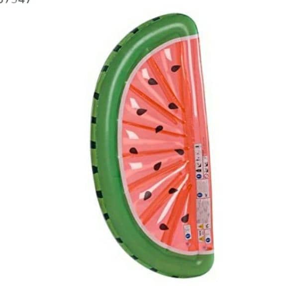 Jilong Inflatable Jumbo Watermelon Slice Mattress   / 3$ delivery 0