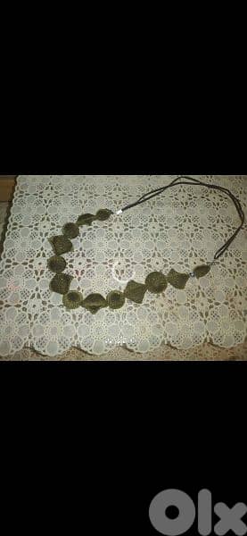 necklace mokhmal 3a2ed zaite aw aswad 6