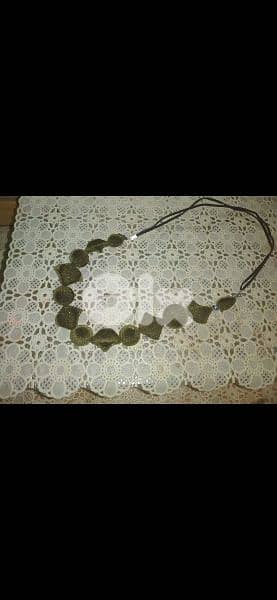 necklace mokhmal 3a2ed zaite aw aswad 7