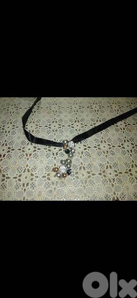 necklace choker big pendant 5