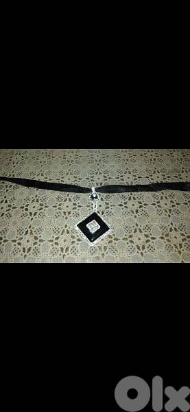 necklace choker big pendant 6