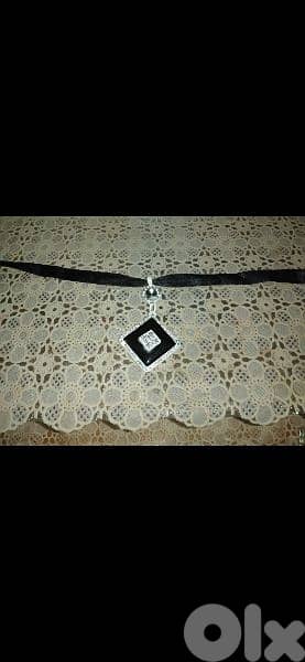 necklace choker big pendant 10