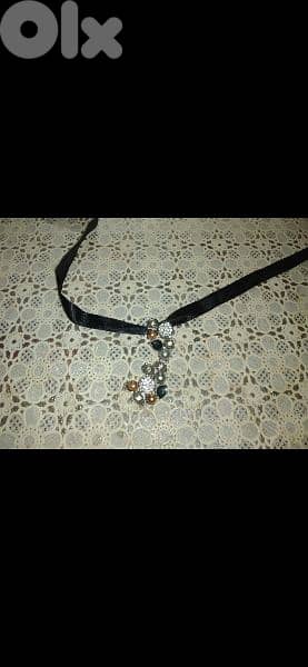 necklace choker big pendant 12