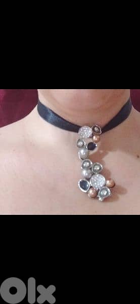 necklace choker big pendant 13