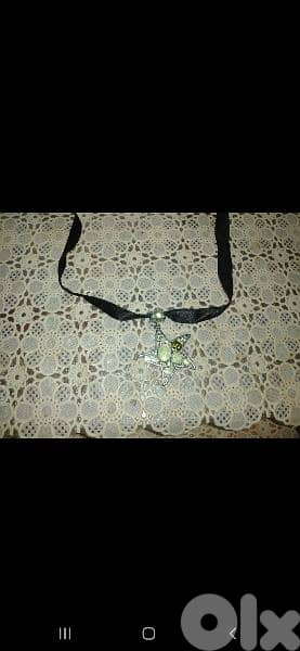 necklace choker big pendant 14