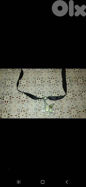 necklace choker big pendant 15
