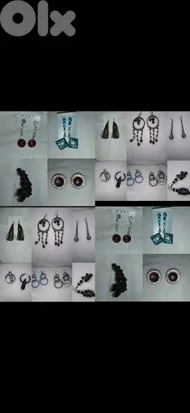 pick 3 earrings for 3= 15$