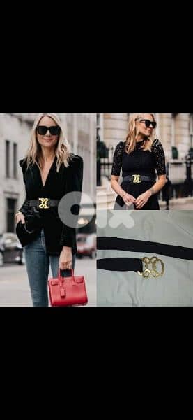belt gold buckle infinity 0