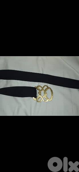 belt gold buckle infinity 6
