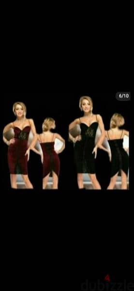 dress metwafer bordo aw aswad s to xL 3