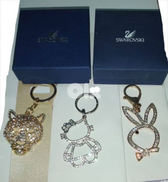 3 models key holder strass 0