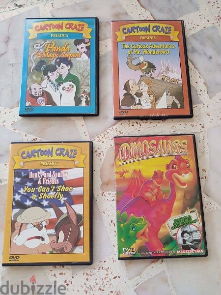 17 Dvd Cartoon CDs for kids/ افلام كرتون للاطفال 4