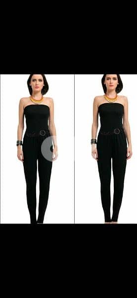 jumsuit strapless built in belt s to xxL 0