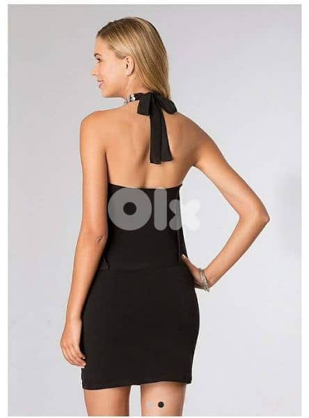dress ma3 chiffon w 3a2ed strass s to xxL 3