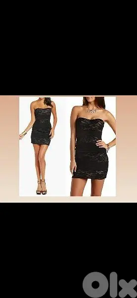 dress san bretelle ma3 dentel xs s m l