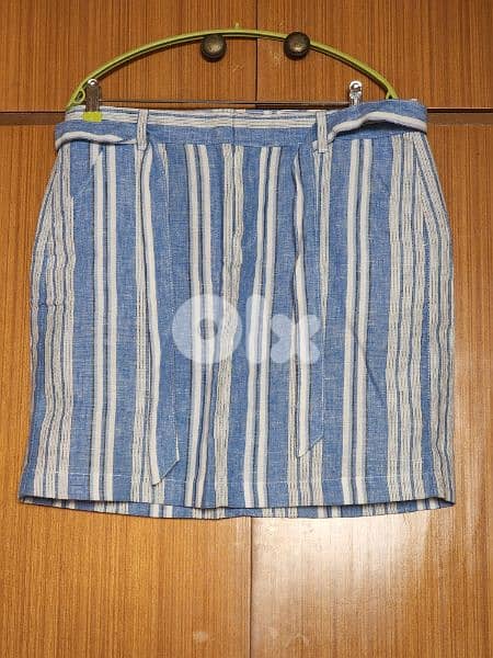 Tommy Hilfiger linen skirt size medium تنورة ٤٠ 0