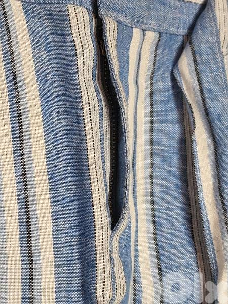 Tommy Hilfiger linen skirt size medium تنورة ٤٠ 1