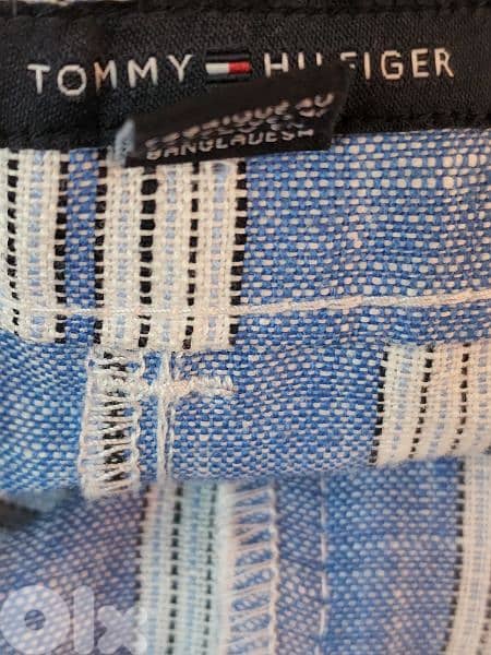 Tommy Hilfiger linen skirt size medium تنورة ٤٠ 4